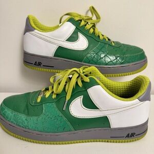 NIKE Air Force 1 Premium 07 Gaucho'S Gym GREEN 315180 311 MENS SZ 14